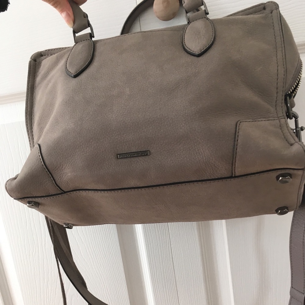 Rebecca Minkoff Moonwalking Grey Satchel - Picture 7 of 8